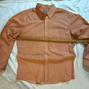 Cinch Men's Casual Button Down in Orange